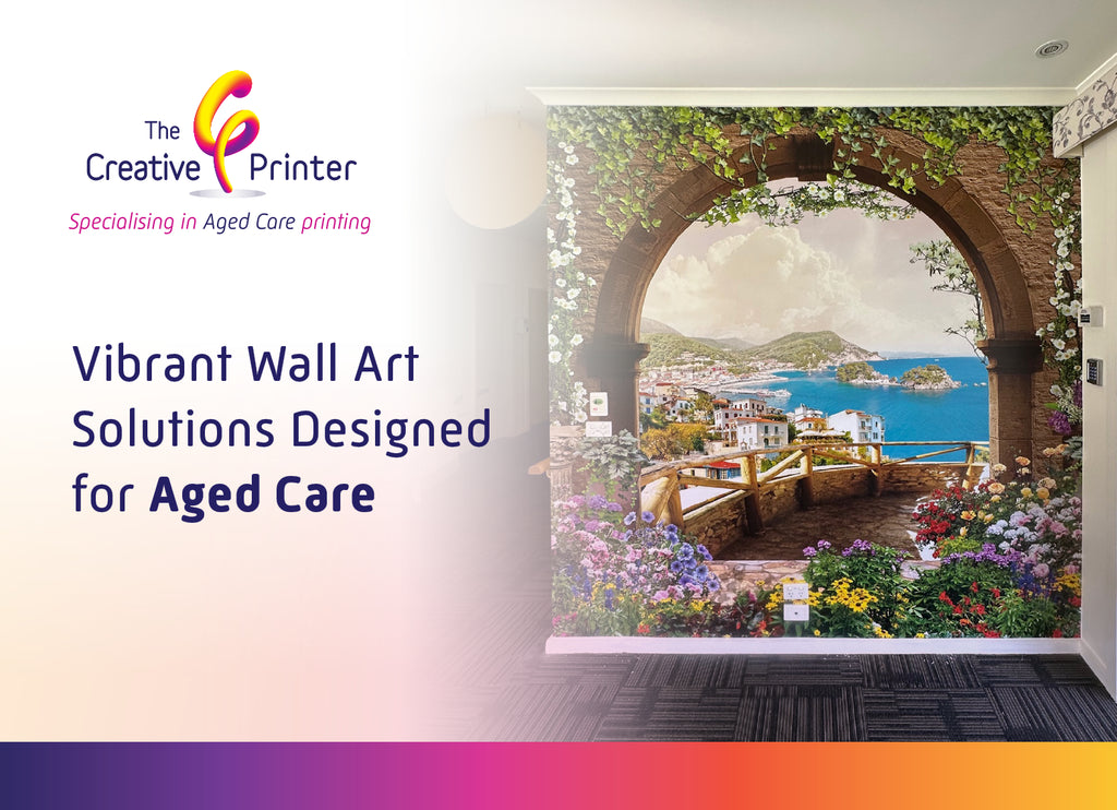 Transform Aged Care Space with Custom Wall Art That Inspires